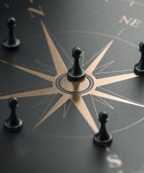 Business Strategy and Orientation Concept